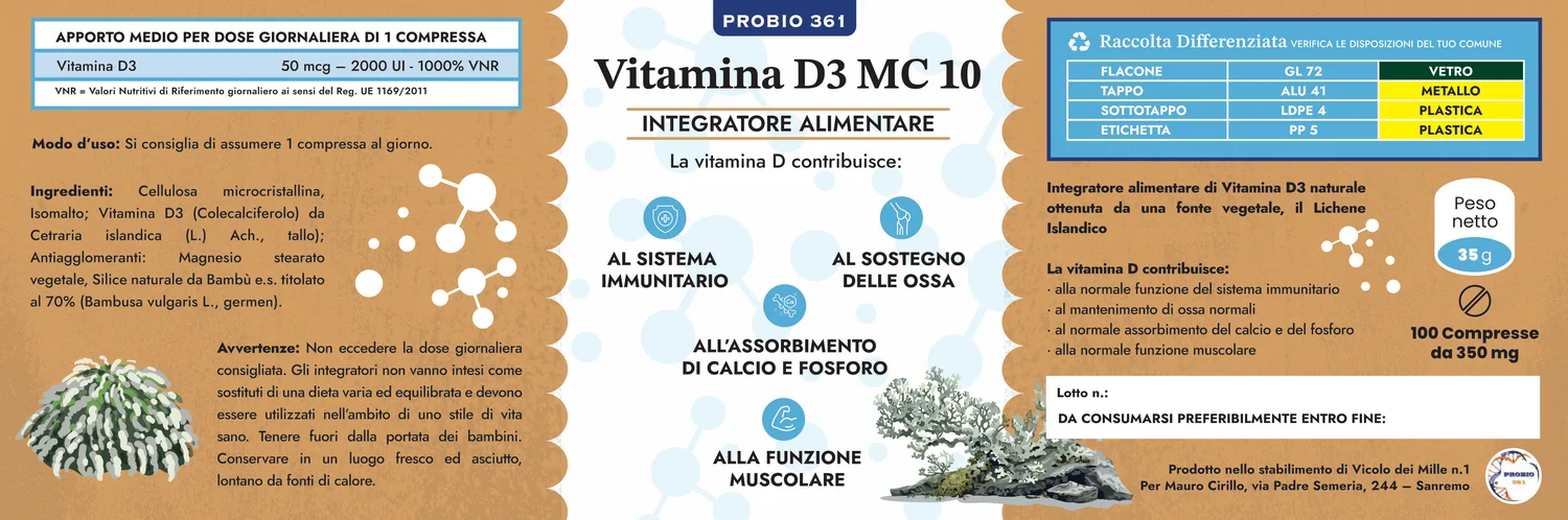 MC 10 - Vitamina D3